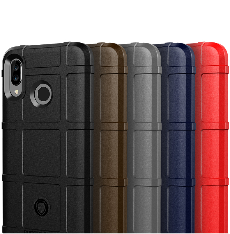 Case Huawei nova 3i #เคสฝาหลัง Rugged Shield Series Soft Silicone Shock Absorption Matte กันกระแทก