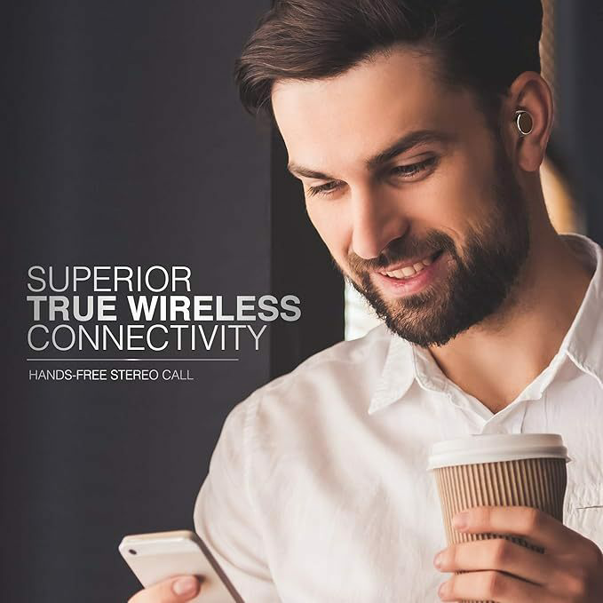 Harman Kardon® Fly Tws Ture Wireless Headphone, Black หูฟังไร้สาย แบบ In-Ear