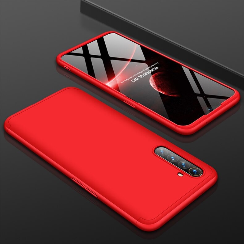Case OPPO A91 #เคสฝาหลังพลาสติกแข็ง GKK Detachable All-wrapped Matte แยกชิ้นได้