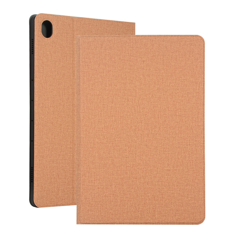 Case Huawei MediaPad M6 10.8 #เคสฝาพับผิวเคลือบ Cloth Coated Leather Stand Flip