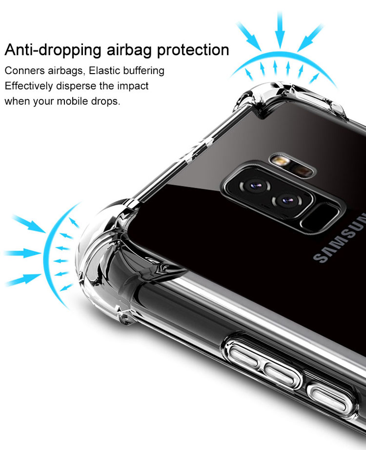 เคส Samsung Galaxy S9 Plus G965 #เคสฝาหลัง IMAK Skin Feel Airbag Shockproof TPU