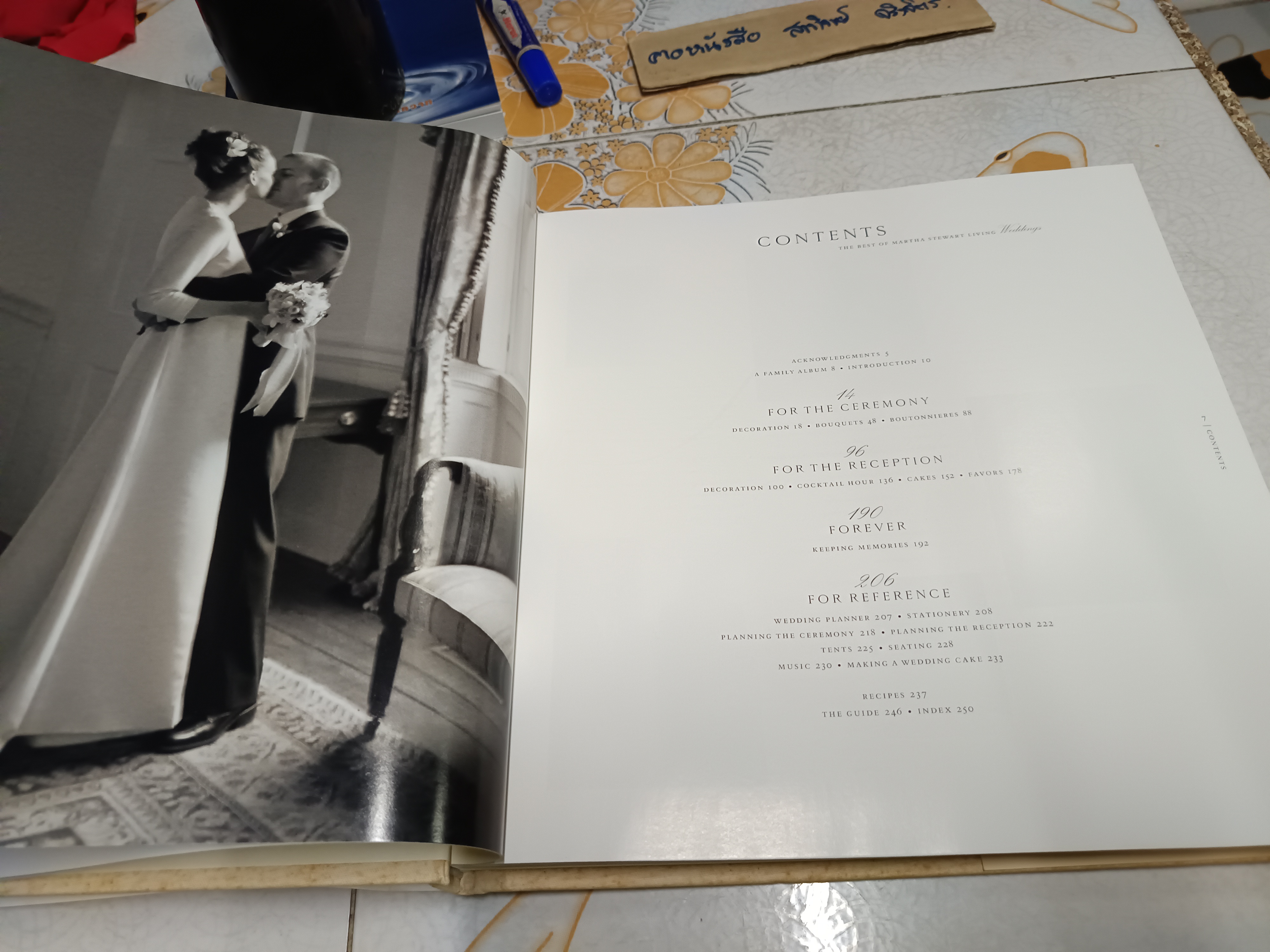 (ภาษาอังกฤษ) The Best of Martha Stewart Living : Weddings (Hardcover) First edition 1999