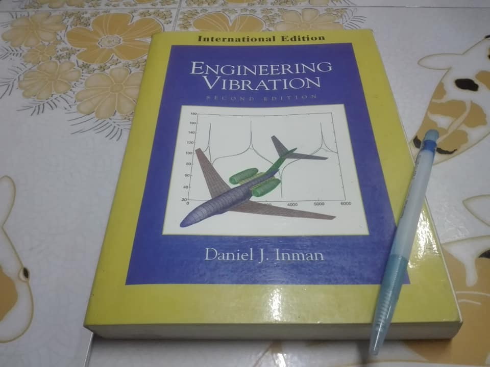 ENGINEERING VIBRATION by Daniel J. Inman (2nd Edition) - TEXT BOOK **สินค้าหมด**