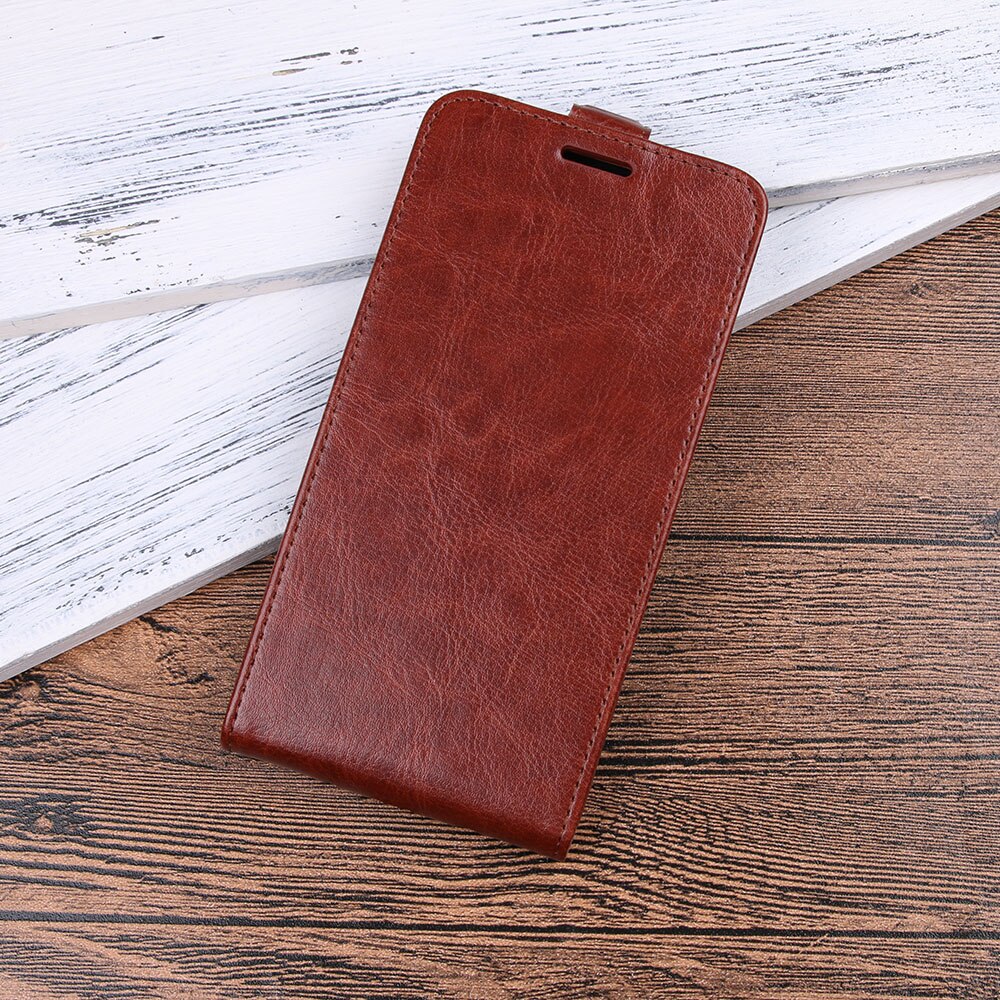 Case Huawei Y9s #เคสฝาพับหนัง PU Crazy Horse แนวตั้ง พร้อมช่องเสียบการ์ด