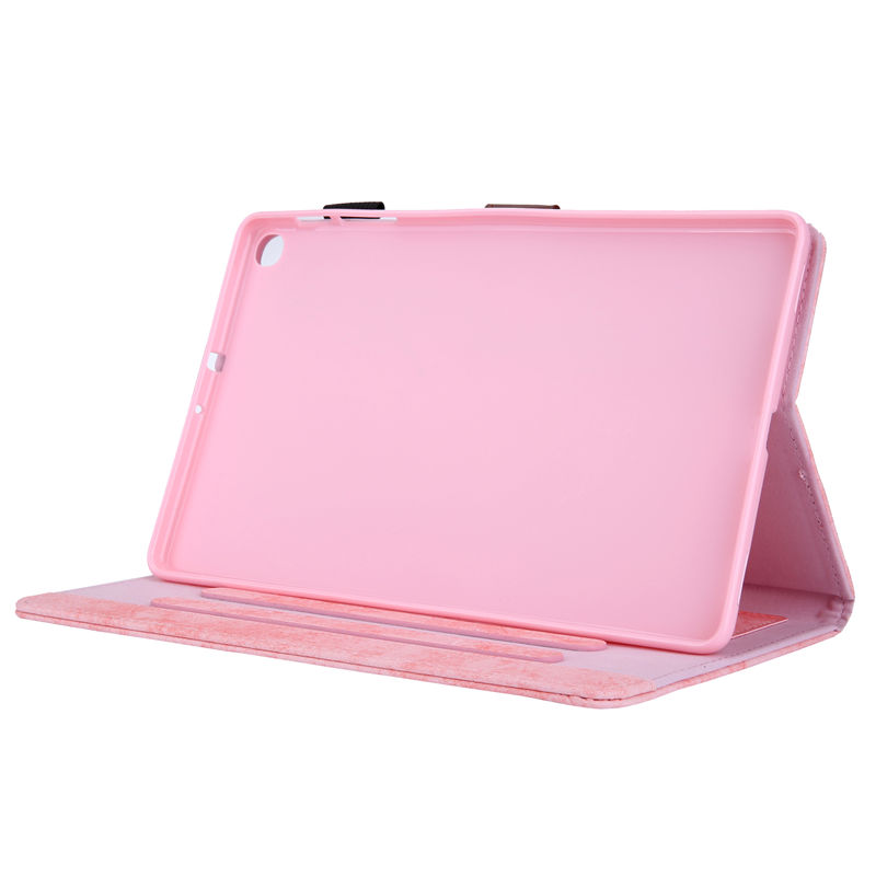 เคส Samsung Galaxy Tab A7 Lite 8.7" (T220,T225) #เคสฝาพับหนัง PU มีช่องใส่บัตร Business Style Auto Wake & Sleep Leather Case with Card Storage