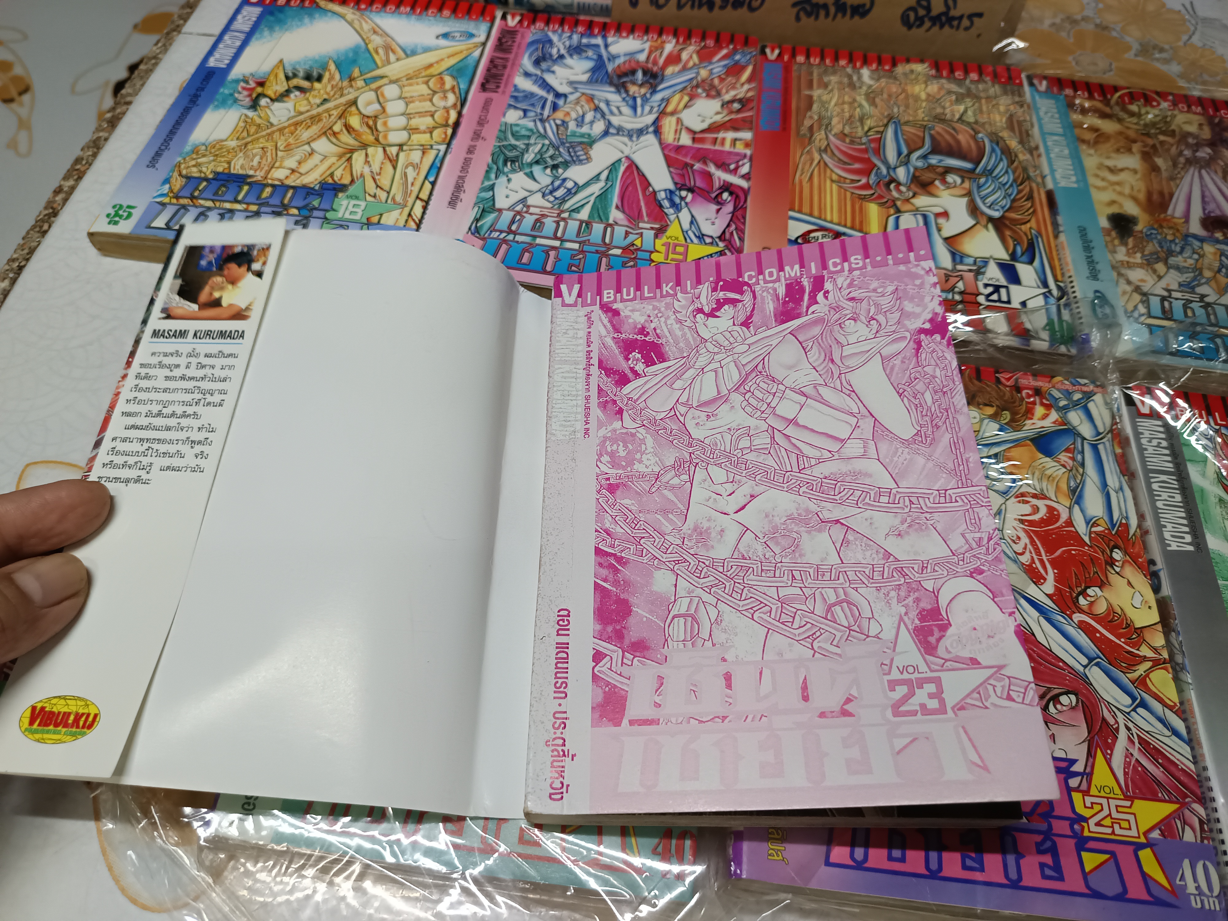 Saint Seiya เซนต์ เซย์ย่า (ภาคหลัก 28 เล่มจบ) สำนักพิมพ์วิบูลย์กิจ ** ขาด 2 เล่ม 14 ,28