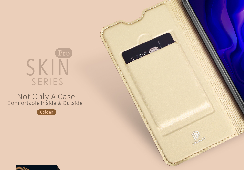 Case Huawei nova 4 #เคสฝาพับหนัง PU DUX DUCIS Skin Pro Series Auto-absorbed PU Leather คุณภาพดี