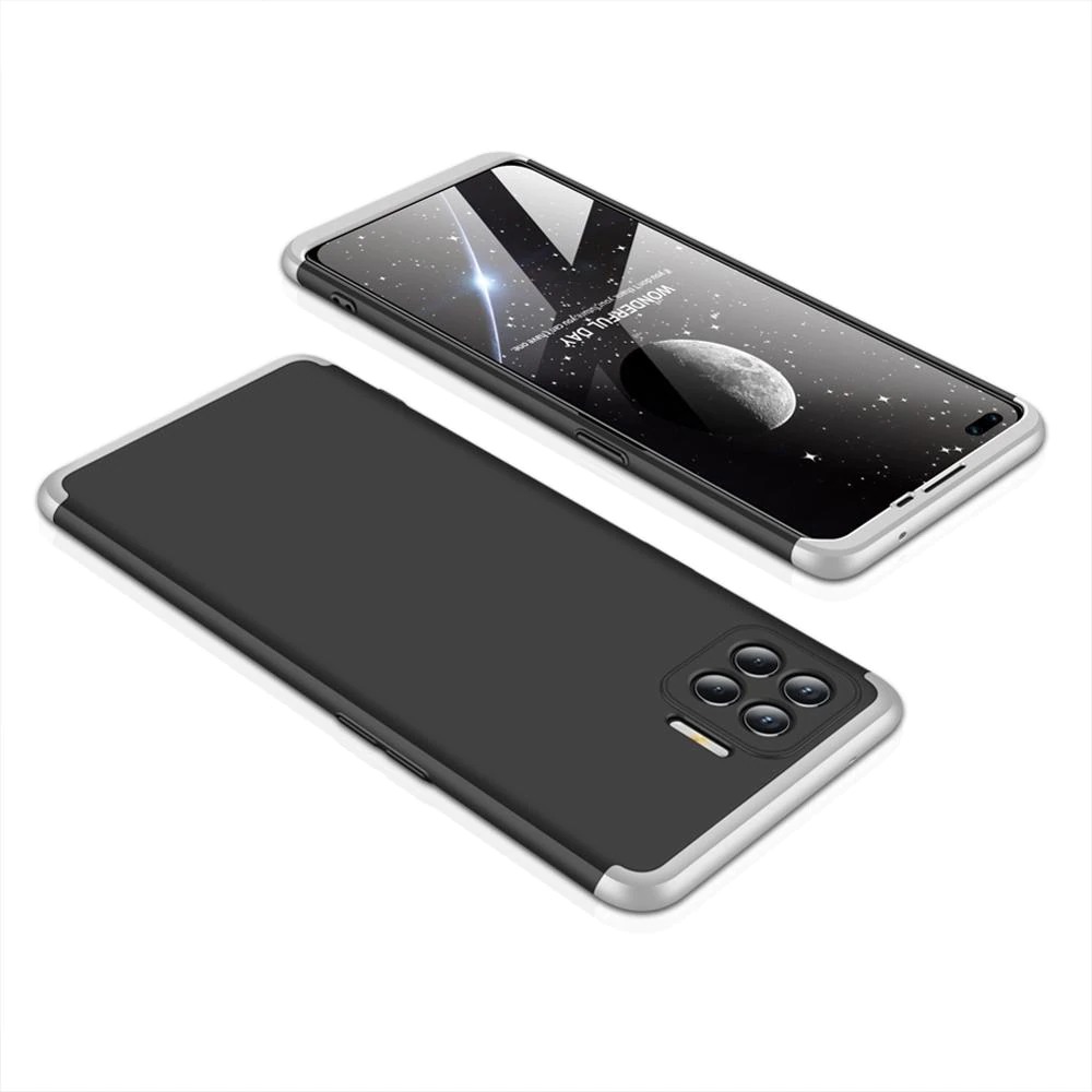 Case oppo A93 #เคสฝาหลังพลาสติกแข็ง Detachable All-wrapped Matte แยกชิ้นได้