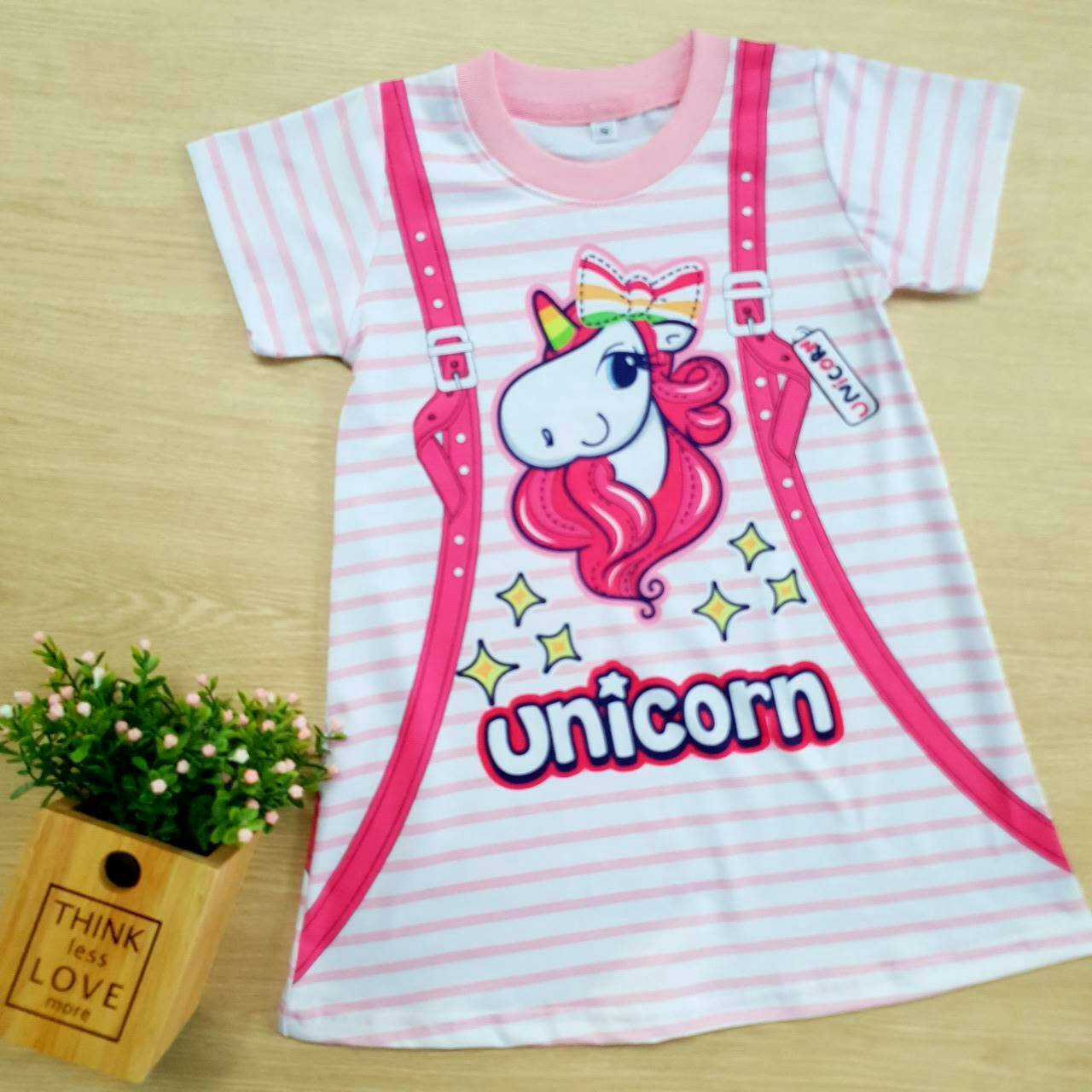 เดรสเด็กลาย Unicorn