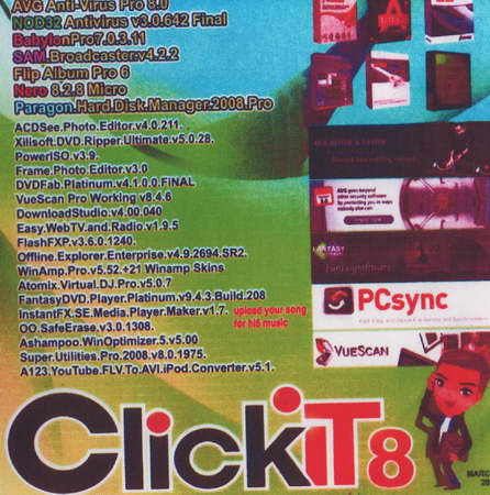 Click IT 8 ( 1 CD )