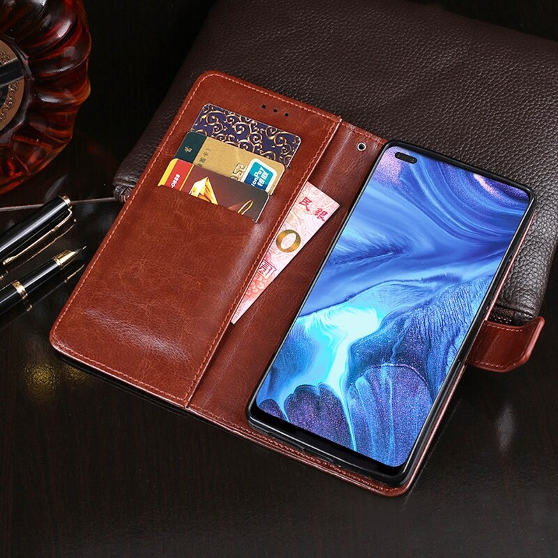 Case iPhone 13 Pro#เคสฝาพับแบบกระเป๋าสตางค์หนัง PU ผิวหนังม้า Crazy Horse