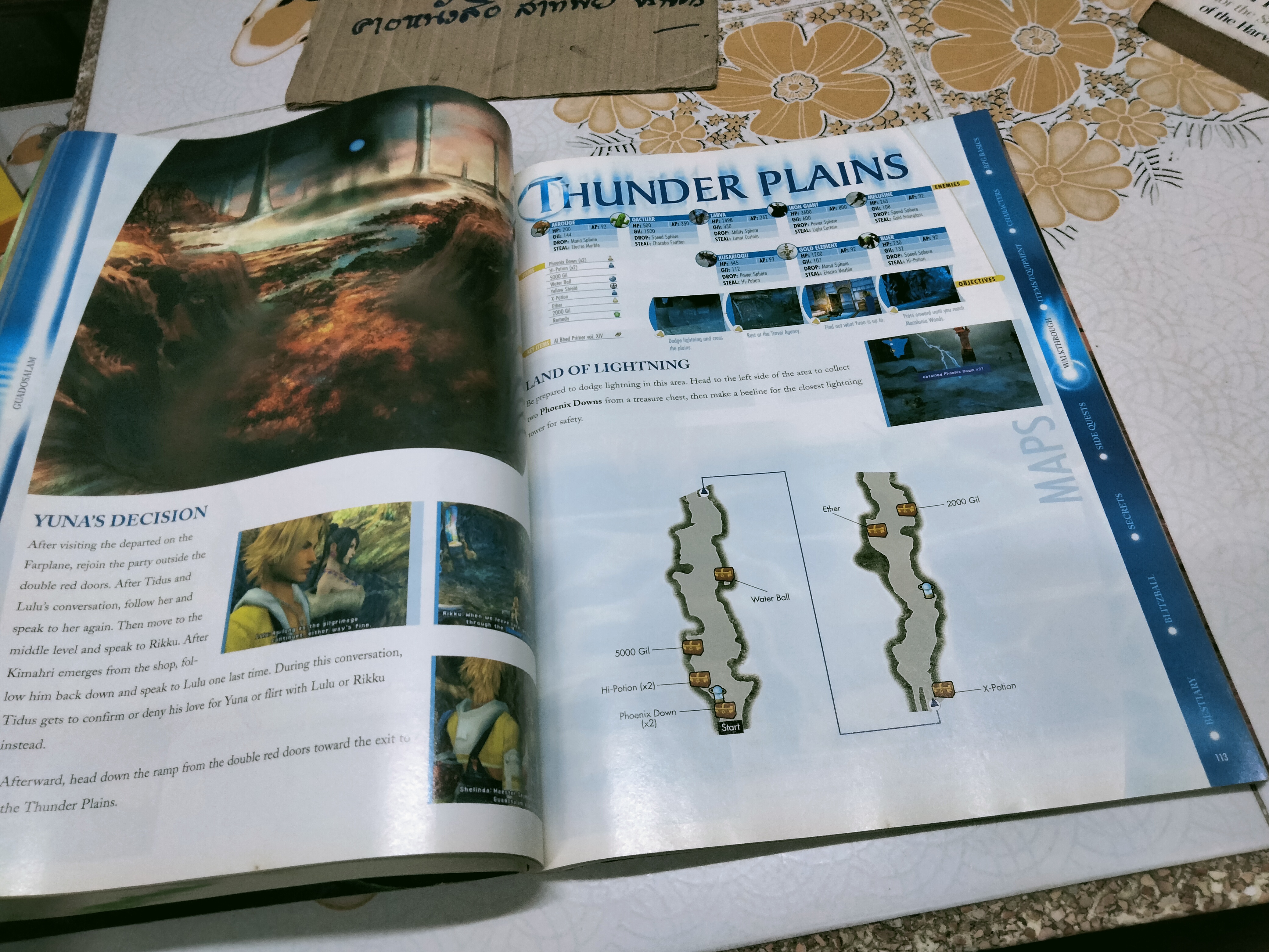 Final Fantasy X Official Strategy Guide ฉบับภาษาอังกฤษ **สินค้าหมด**
