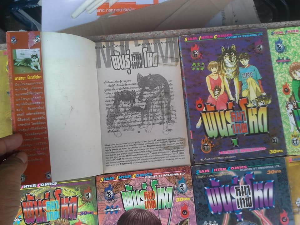 หมาเทพพันธุ์โหด (ครบชุด 14 เล่มจบ) - หนังสือเช่า **สินค้าหมด**