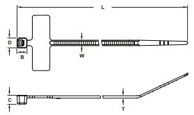 มาร์คเกอร์ไทร์,MARKER TIES