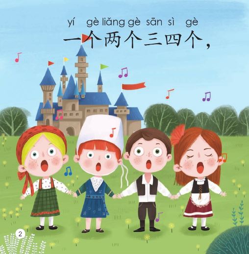 หนังสืออ่านนอกเวลาภาษาจีนชุดสมาร์ทเคท: เล่ม 2-3 (ระดับอนุบาล) หนึ่งคนสองคนสามคนสี่คน 轻松猫 · 中文分级读物 （幼儿版）第2级3: 一个两个三四个 Smart Cat : Chinese Graded Reader (Kindergarten's Edition) Level 2-3: One People, Two People, Three People, Four People