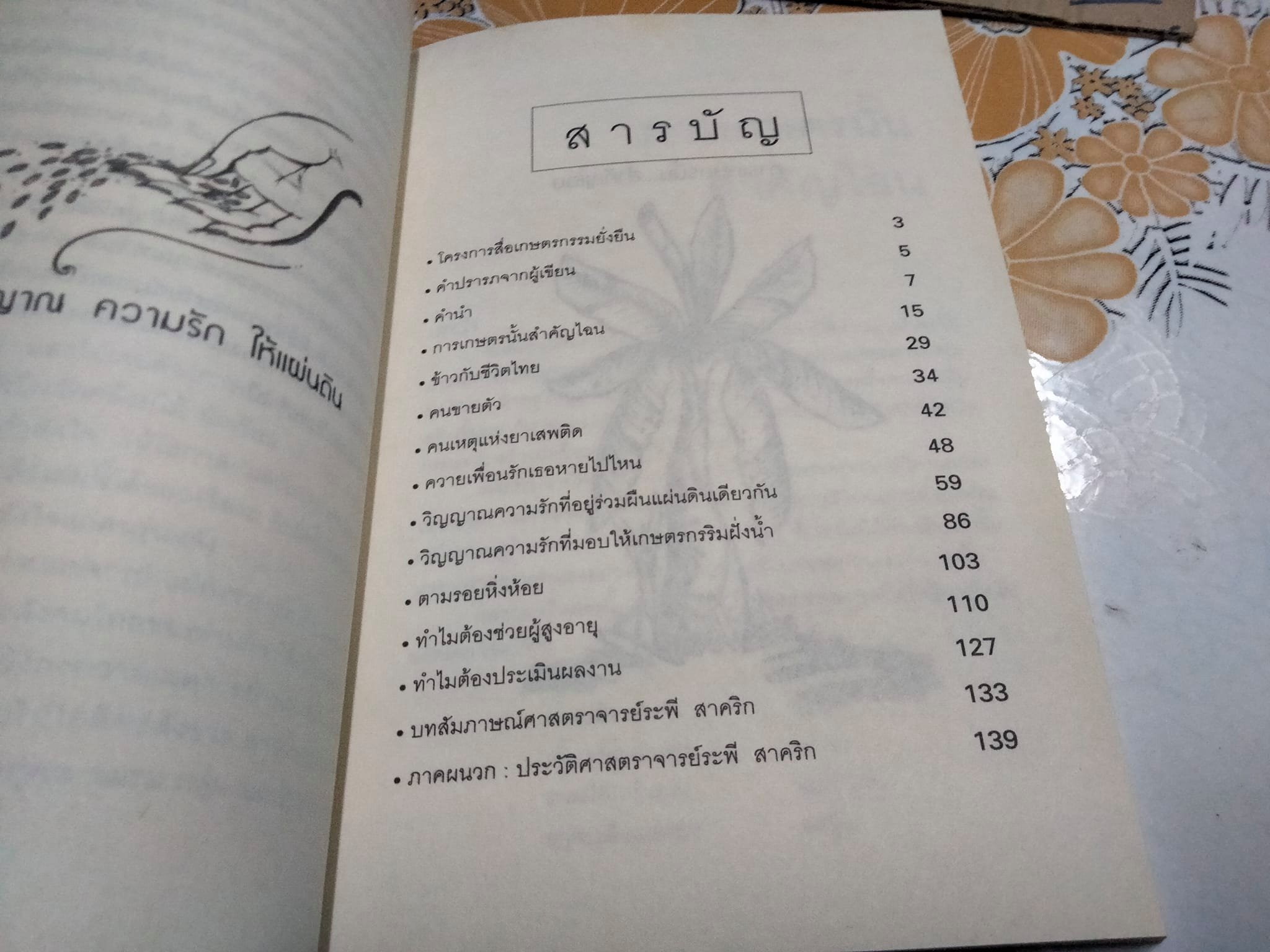 คืนวิญญาณความรักให้แผ่นดิน- ระพี สาคริก *สินค้าหมด**