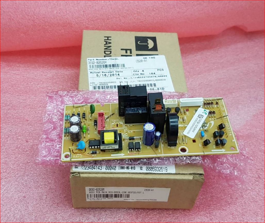 DE92-02526M ASSY PCB MAIN;LED,RCS-SMS3L-230,Y,220V 5