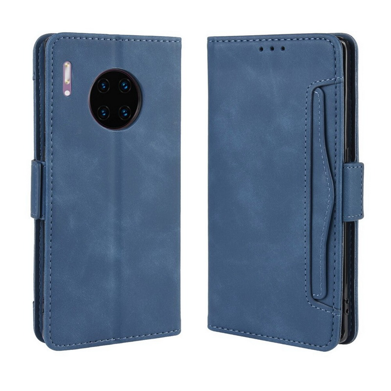 เคส Huawei Mate 30 Pro #เคสฝาพับหนัง PU มีที่เสียบการ์ดหลายช่อง Multiple Card Slots PU Leather Cover