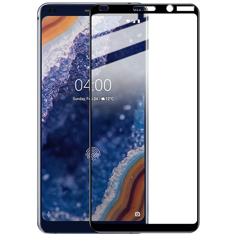 ฟิล์มกระจก Nokia 9 PureView กันรอยแบบเต็มหน้าจอคุณภาพดี IMAK Pro+ Full Coverage Tempered Glass