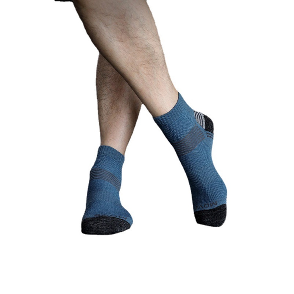 ถุงเท้าวิ่ง โพลีเอสเตอร์/สแปนเด็กซ์ เหมาะสำหรับวิ่ง MEIKAN Best Running Compression Socks (N28)