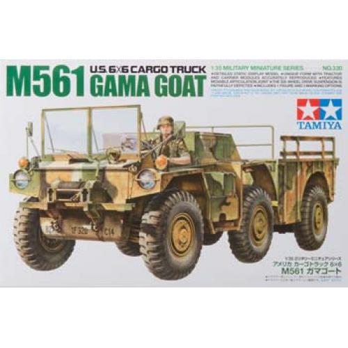 35330 1/35 Scale Military Model Kit US 6x6 Cargo Truck M561 Gama Goat