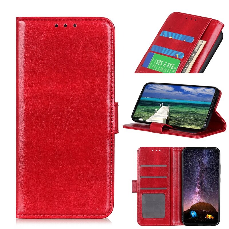 เคส Samsung Galaxy A53 5G #เคสฝาพับวัสดุหนัง PU ผิวเรียบมีสไตล์ Leather Material Simple Stylish Phone Cover