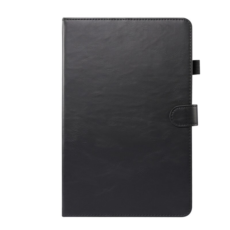 เคส Samsung Galaxy Tab S6 Lite 10.4 SM-P610 SM-P615 SM-P617 #เคสฝาพับหนัง PU ผิวหนังม้า Crazy Horse Texture PU Leather Wallet