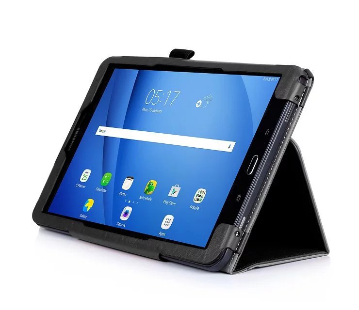 Case Samsung Galaxy Tab A 10.1 2016 #เคสฝาพับหนัง PU คุณภาพดีมีที่สวมนิ้ว ราคาเบาๆสบายกระเป๋า