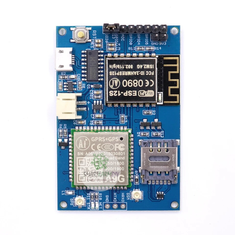 All in one WiFi+Cellular+GPS tracking