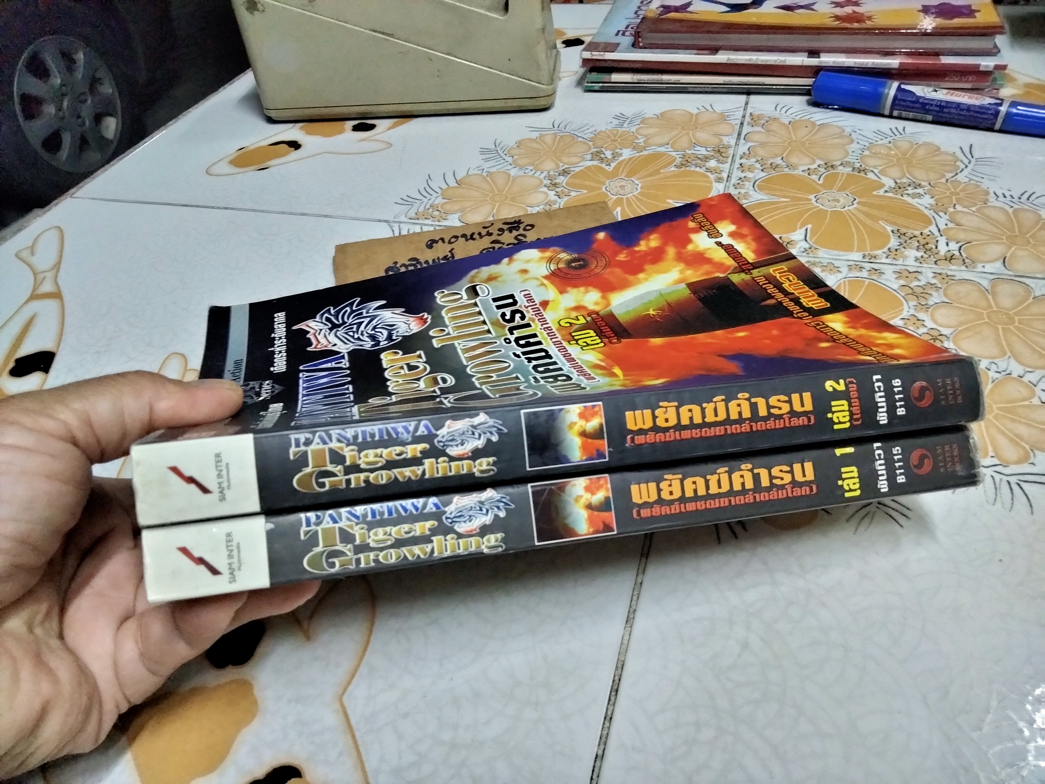 พยัคฆ์คำรน (พยัคฆ์เพชฌฆาตล่าถล่มโลก) 2 เล่มจบ โดย พันทิวา