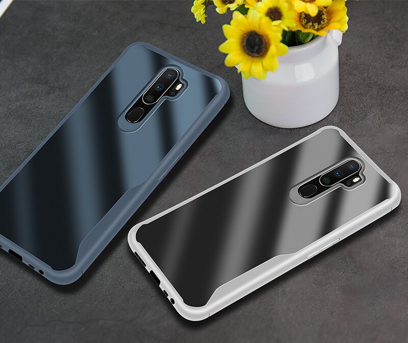 เคส OPPO A5 (2020) / A9 (2020) #เคสฝาหลัง Hybrid Shock Absorption PC + TPU