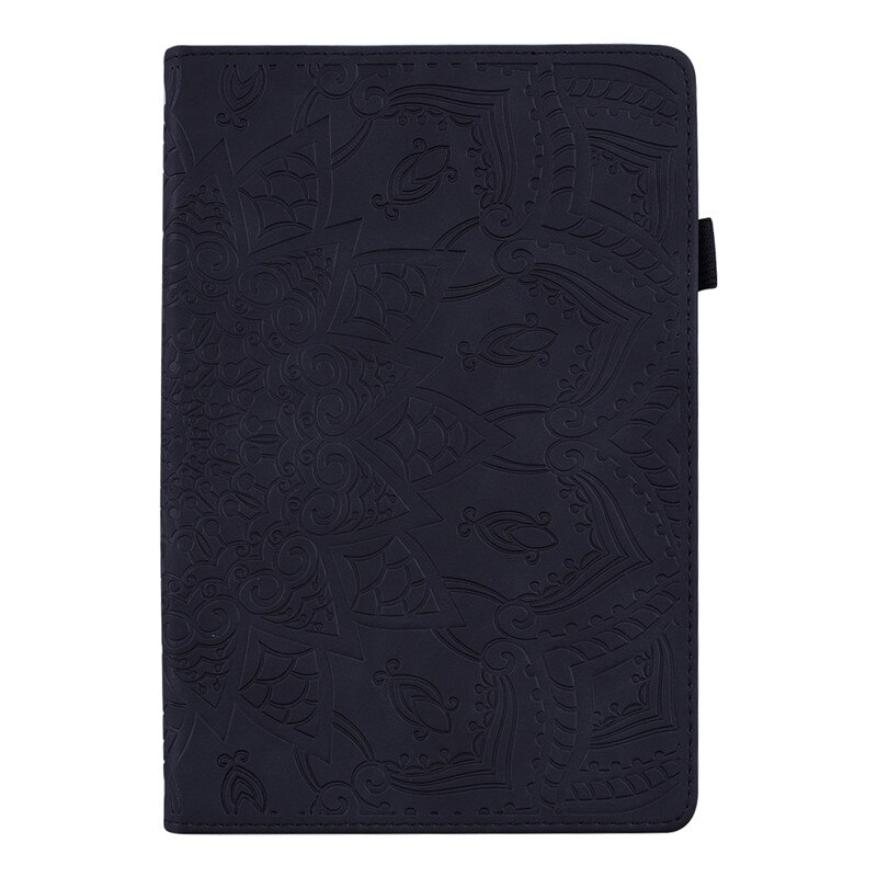 เคส Samsung Galaxy Tab S6 Lite 10.4 SM-P610 P615 P617 #เคสฝาพับหนัง PU พิมพ์ลายนูน Imprinted Pattern Leather Stand Case