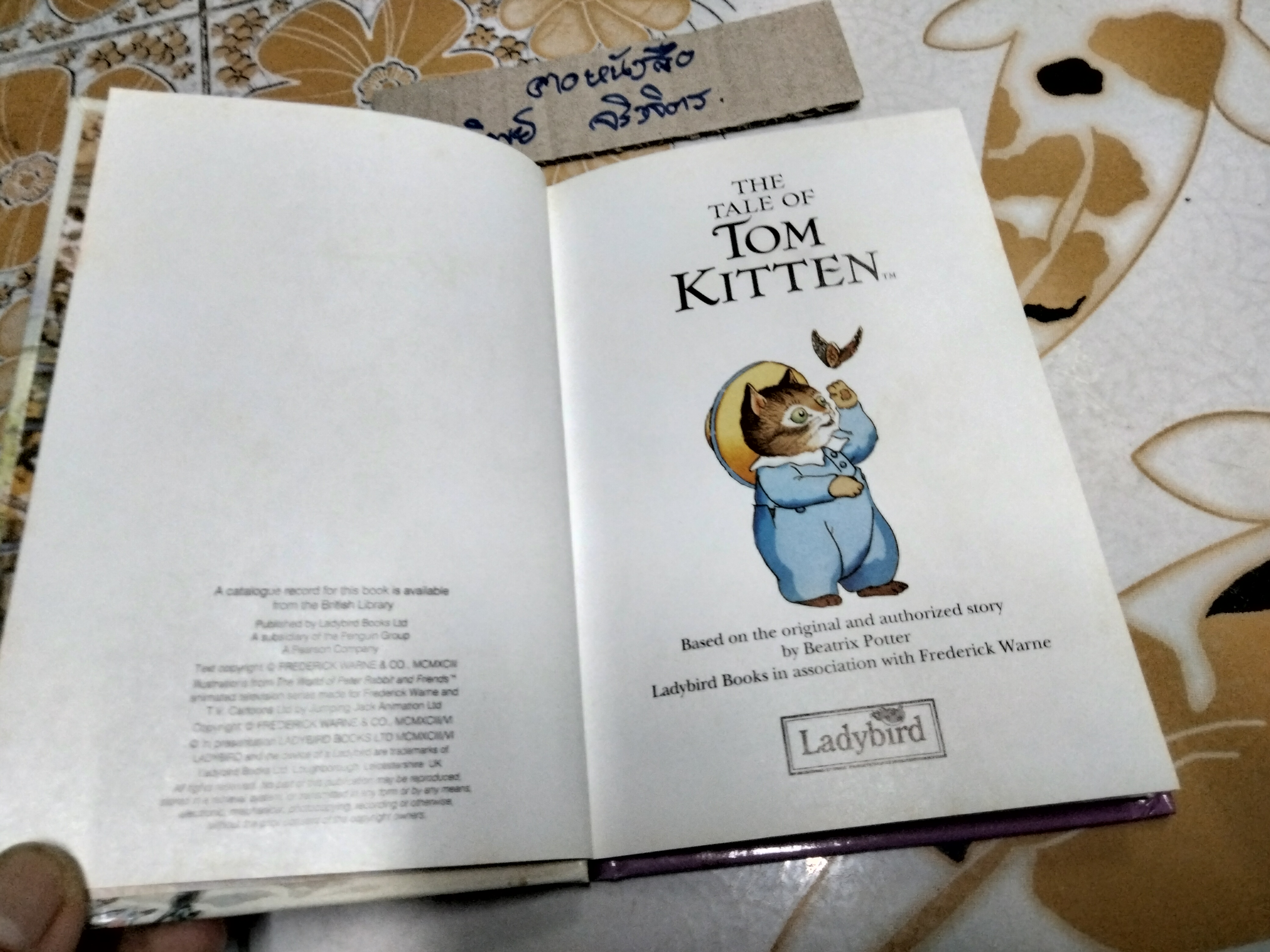 Tom Kitten, Peter Rabbit and Friends, Ladybird Books Ltd.,