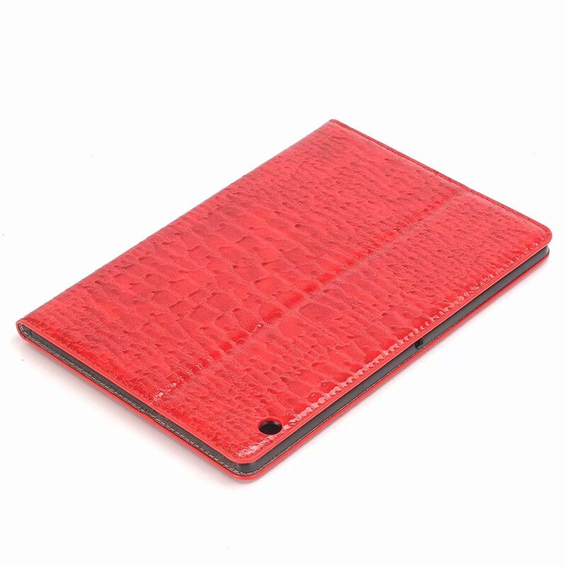 Case Huawei MediaPad T3 10 #เคสฝาพับแบบกระเป๋าสตางค์ลายผิวหนังจระเข้ Crocodile Texture