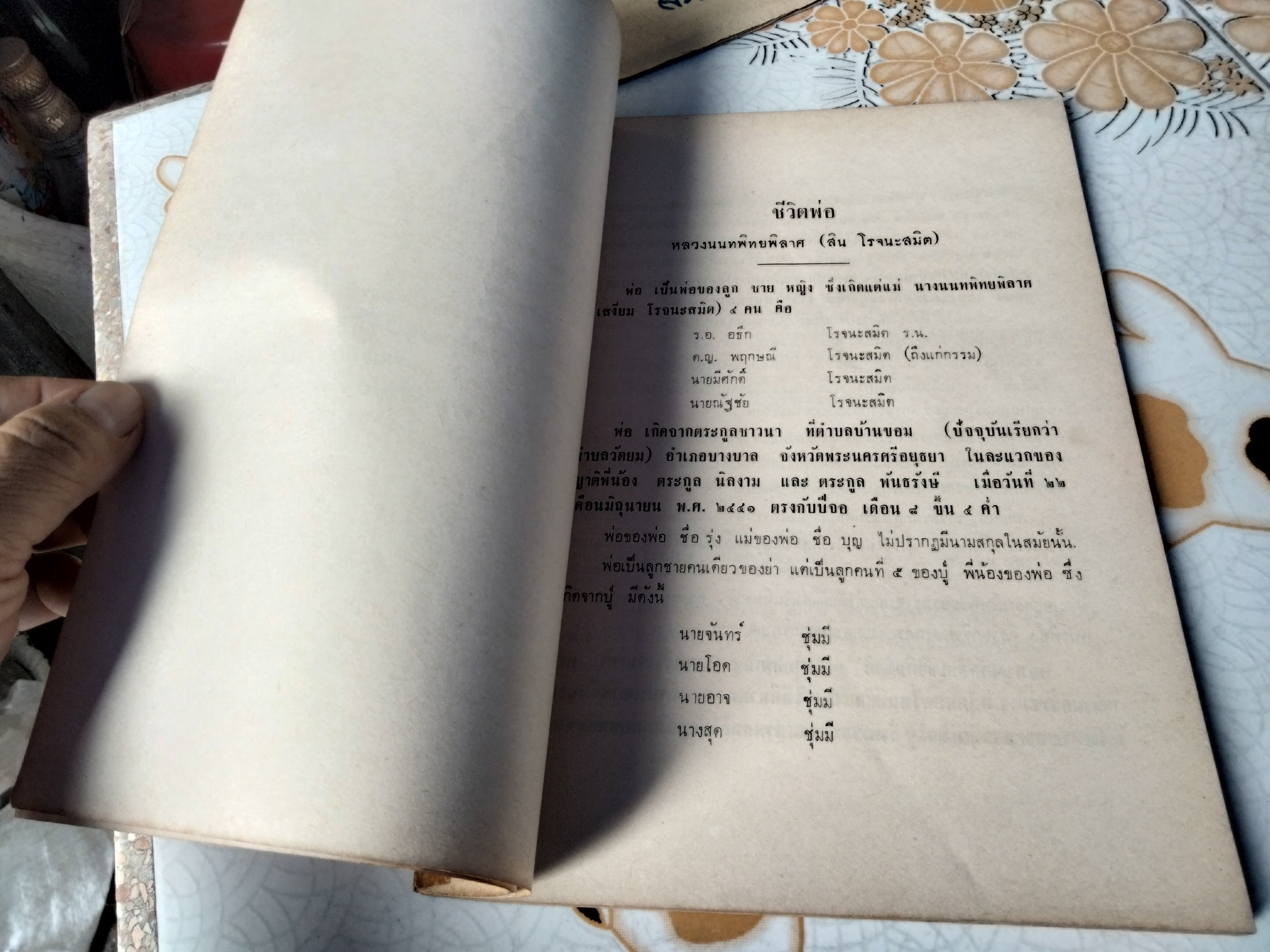 หนังสืออนุสรณ์งานพระราชทานเพลิงศพ หลวงนนทพิทยพิลาศ (สิน โรจนะสมิต) เมื่อวันที่ 19 ธันวาคม 2511 **สินค้าหมด**