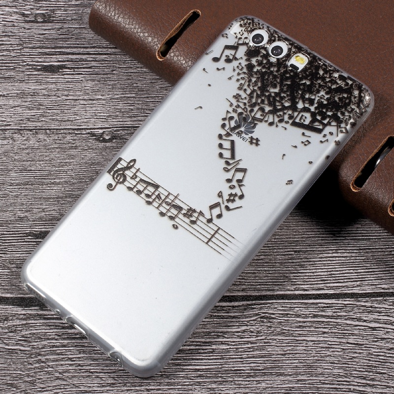 เคส Huawei P10 Plus #เคสฝาหลังแบบ TPU ใสพิมพ์ลายทันสมัย