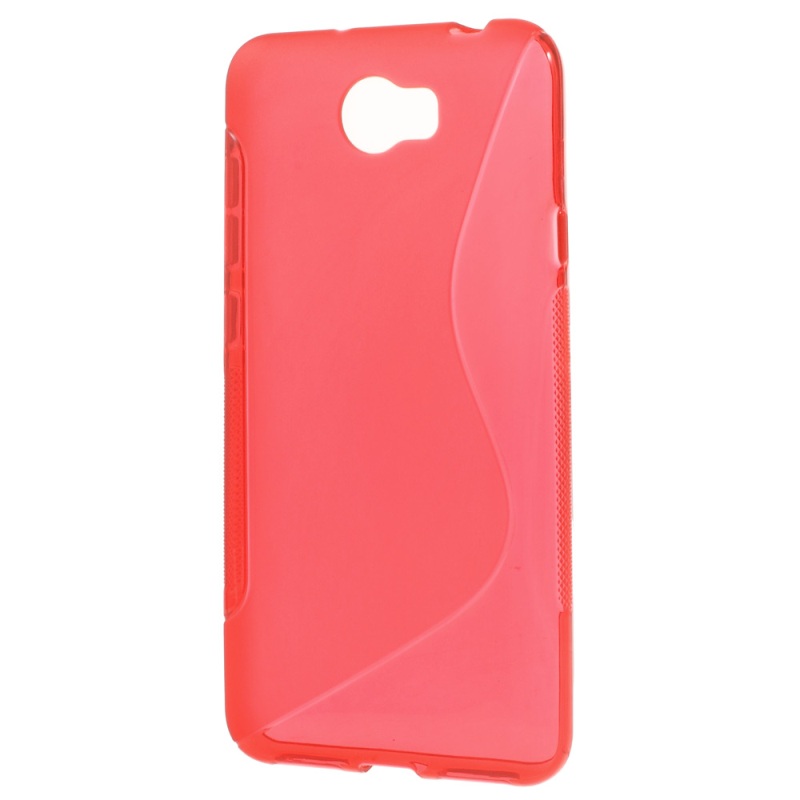 เคส Huawei Y5II / Y5 II #เคสฝาหลัง TPU นิ่มขอบด้านข้างกันลื่น