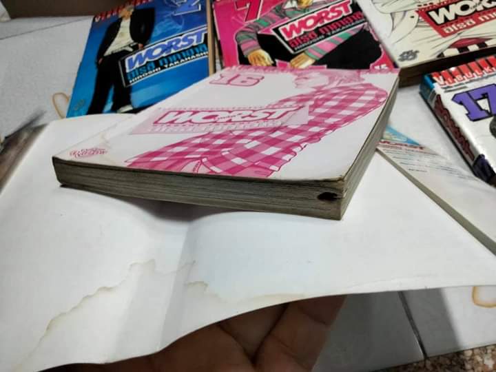 WORST เวอร์ส มีแค่ 1-29 ( ชุดเต็มมี 33 เล่มจบ) หนังสือบ้าน มีตำหนิบ้าง