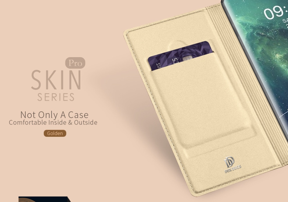 Case Huawei Mate 30 Pro #เคสฝาพับหนัง PU DUX DUCIS Skin Pro Series Auto-absorbed PU Leather คุณภาพดี