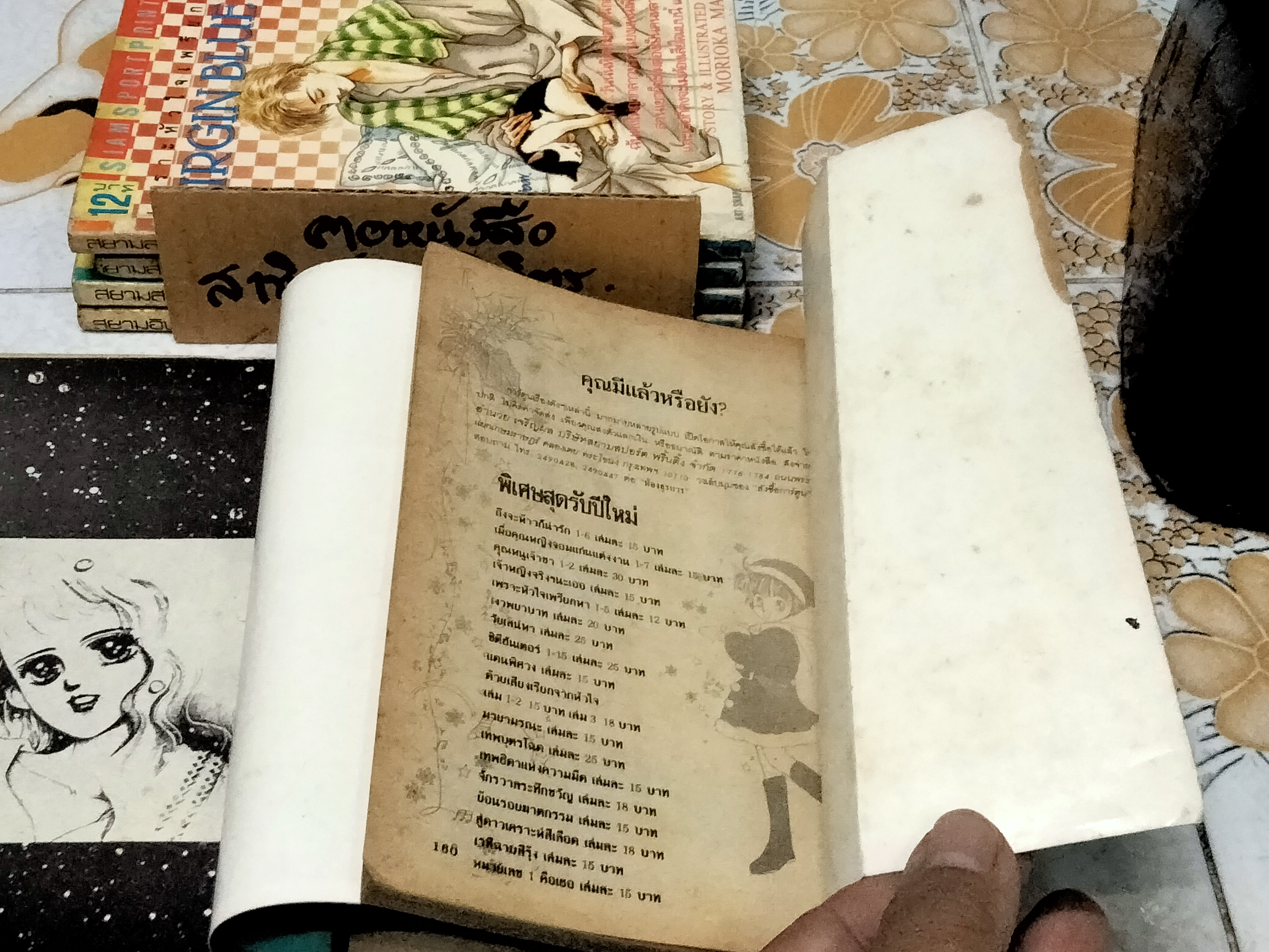 เพราะหัวใจเพรียกหา VIRGIN BLUE (8 เล่มจบ) **สินค้าหมด**