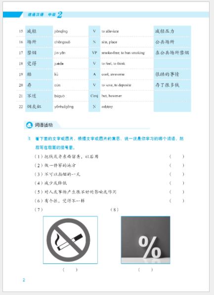 แบบเรียนภาษาจีน Expressway to Chinese (Intermediate) 2 速通汉语 中级2 Expressway to Chinese (Intermediate) 2