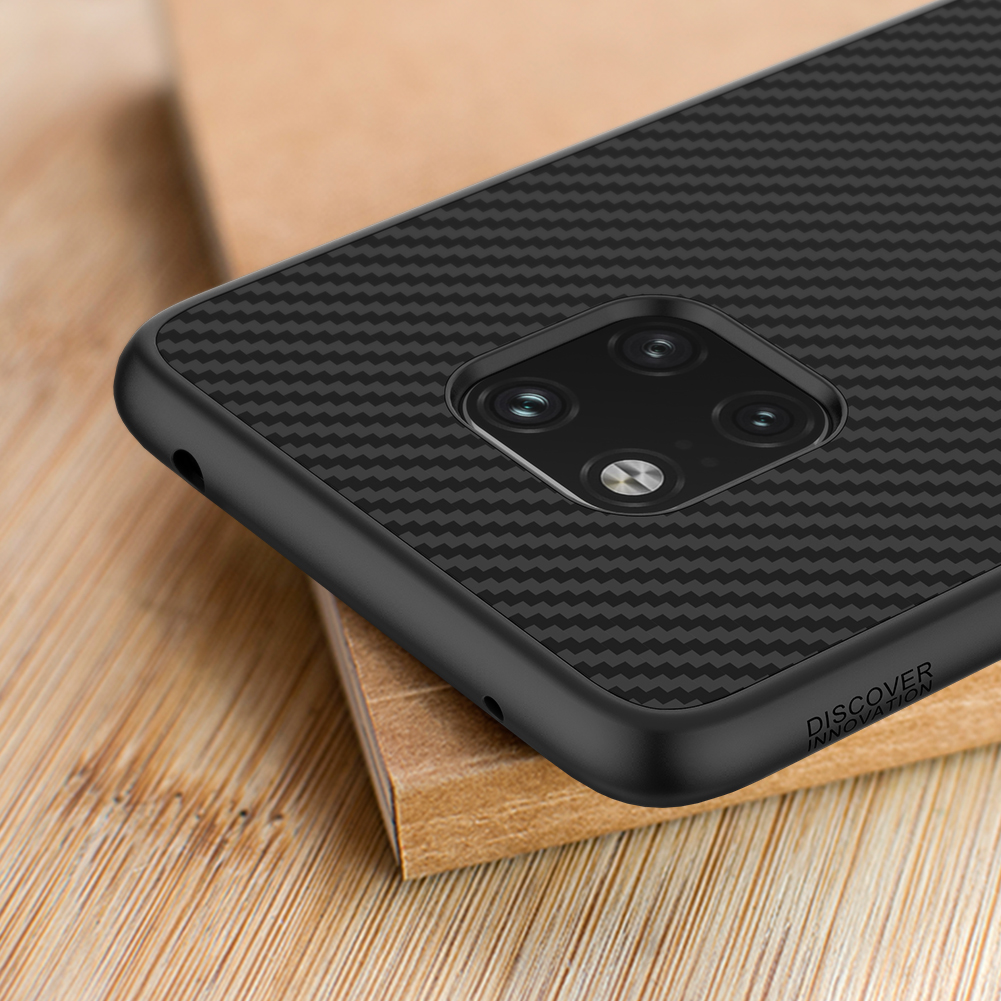 Case Huawei Mate 20 Pro #เคสฝาหลังแข็ง NILLKIN แท้ Synthetic Fiber Hard Plastic Cover