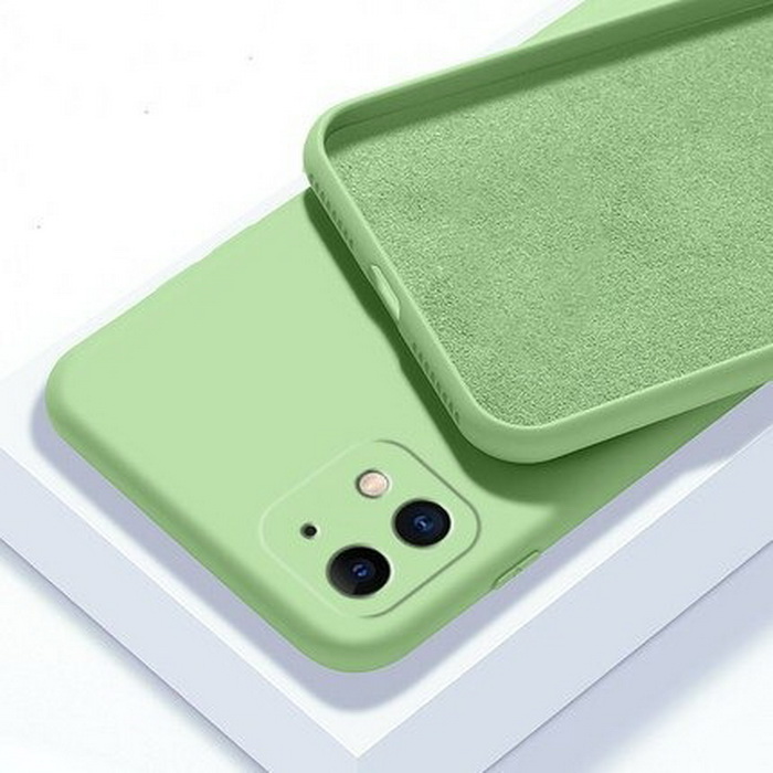 เคส Xiaomi Mi 11 #เคสฝาหลังซิลิโคนนิ่ม Liquid Silicone Back Case