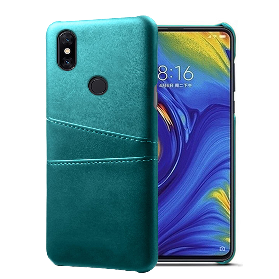 Case vivo V11 / V11 Pro #เคสฝาหลังหุ้มหนัง Double Card Slots PU Leather Coated