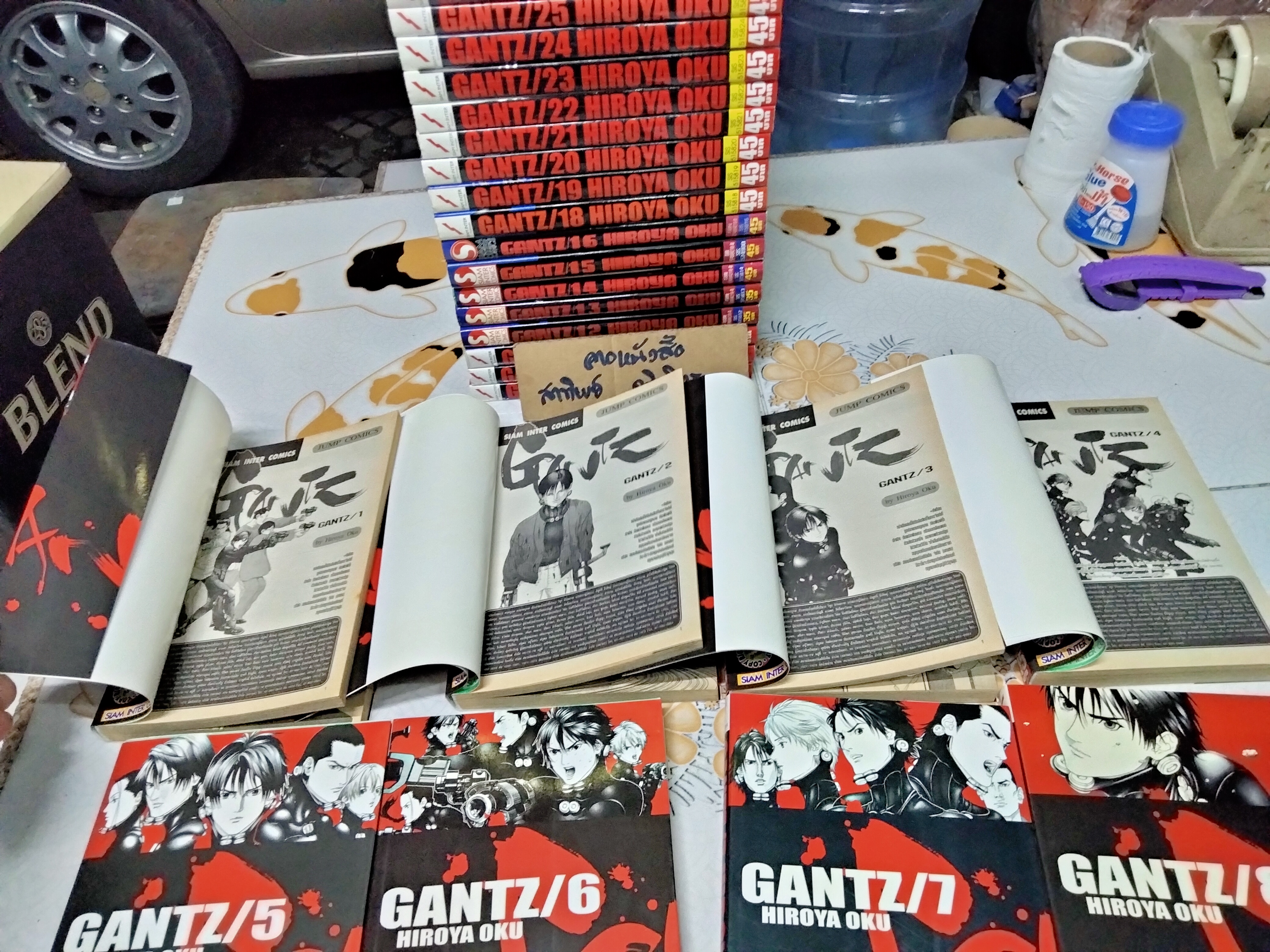 GANTZ - HIROYA OKU - 37 เล่มจบ (มีแค่ 31 เล่ม , ขาด 17 , 30 , 34, 35, 36, 37)