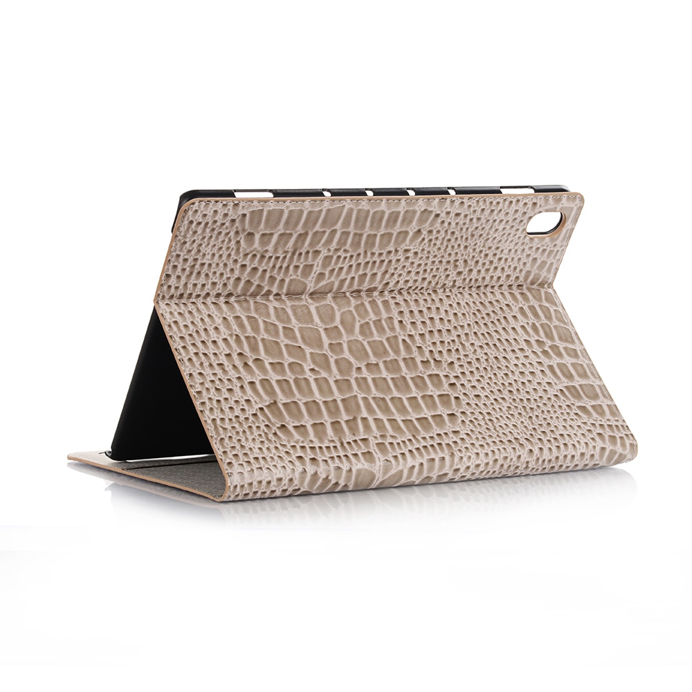 Case Huawei MediaPad M6 10.8 #เคสฝาพับแบบกระเป๋าสตางค์ลายผิวหนังจระเข้ Crocodile Texture