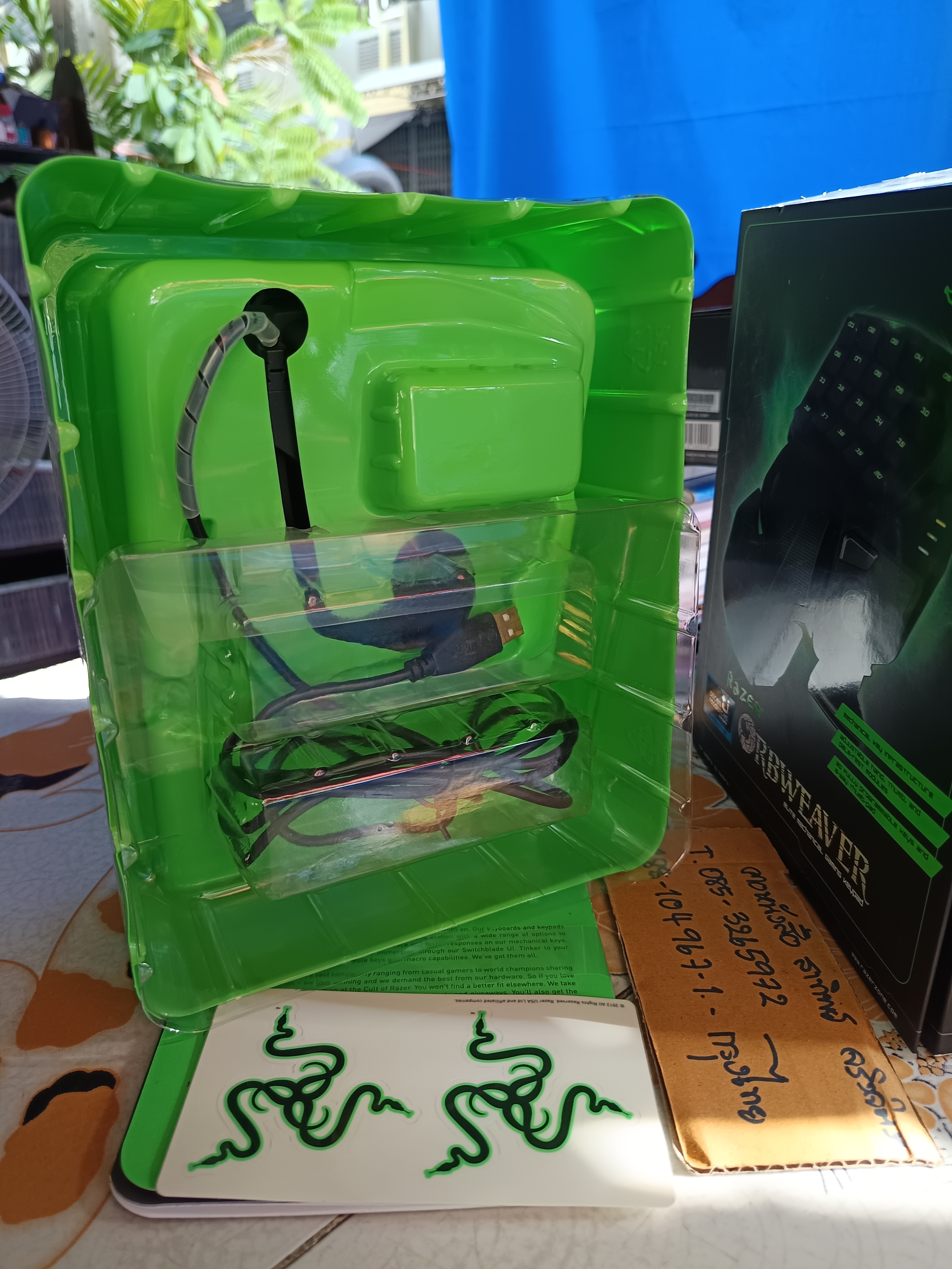 KEYPAD (คีย์แพด) RAZER ORBWEAVER ELITE MECHANICAL GAMING KEYPAD P13424