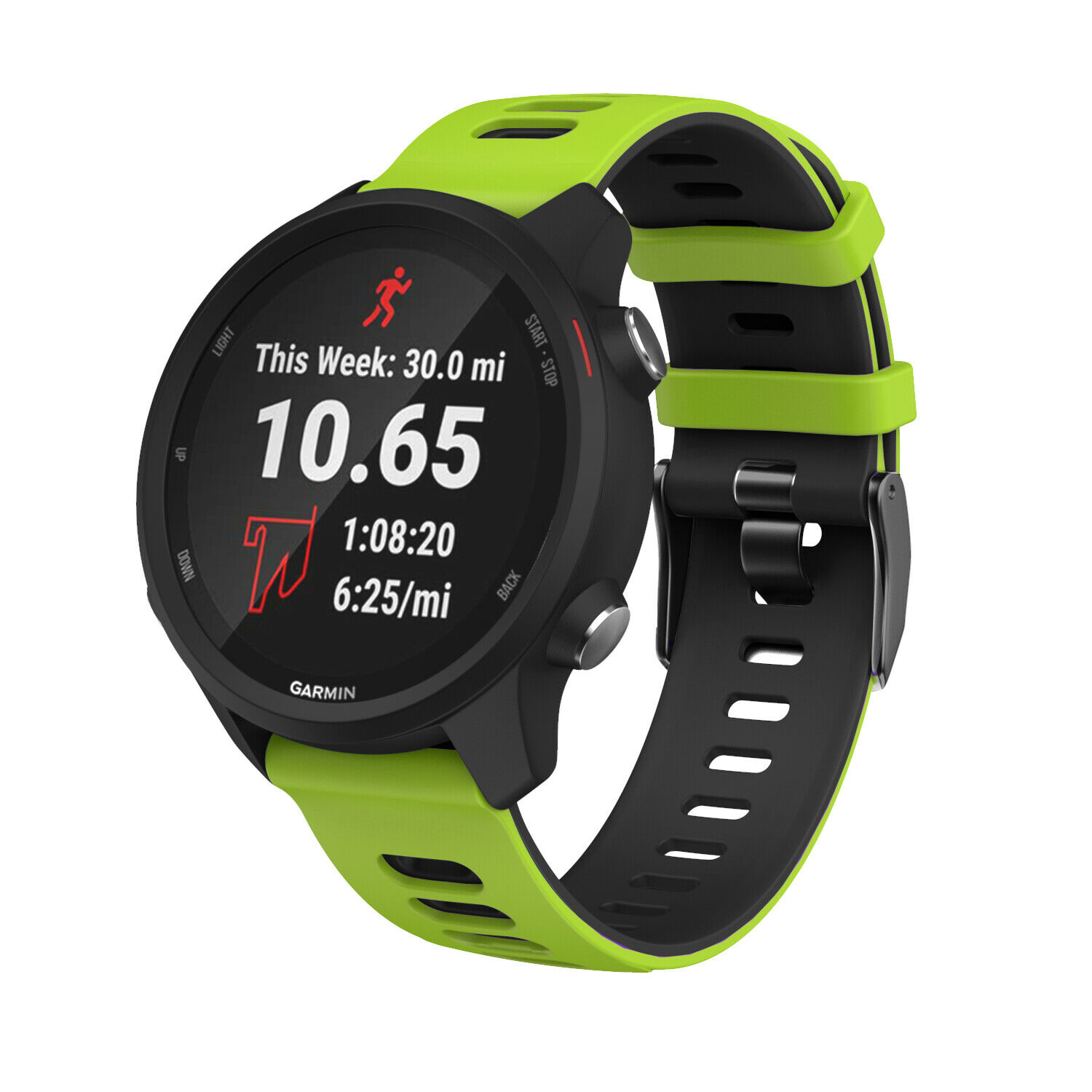 สายนาฬิกาซิลิโคน Garmin Forerunner 245 / 245 Music 645 สายนาฬิกาขนาด 20 มม (AA1)