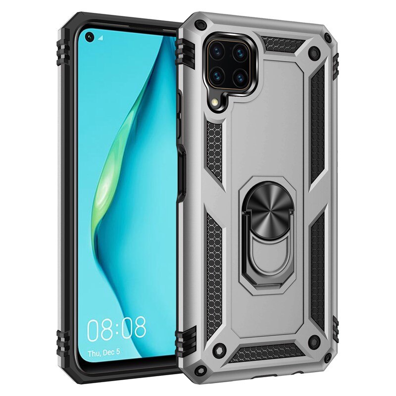 Case Samsung Galaxy M53 5G #เคสฝาหลัง Hybrid TPU+PC มีแหวนสวมนิ้ว