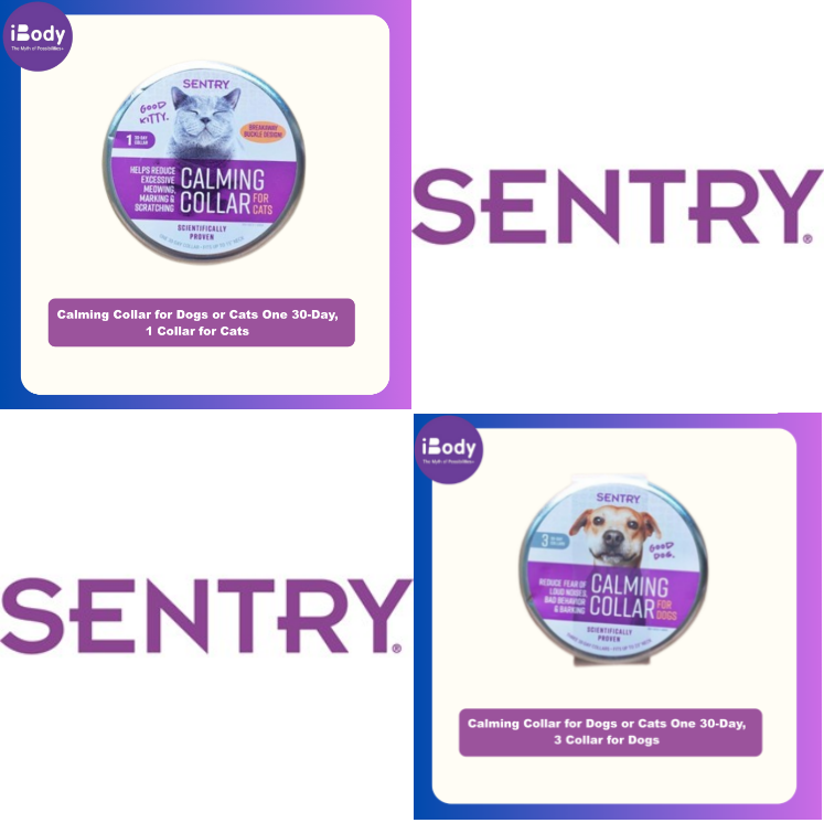 Sentry® Calming Collar for Dogs or Cats One 30-Day ปลอกคอสุนัข และแมว ผ่อนคลาย ลดความก้าวร้าว ทำให้สงบ ปอกคอ